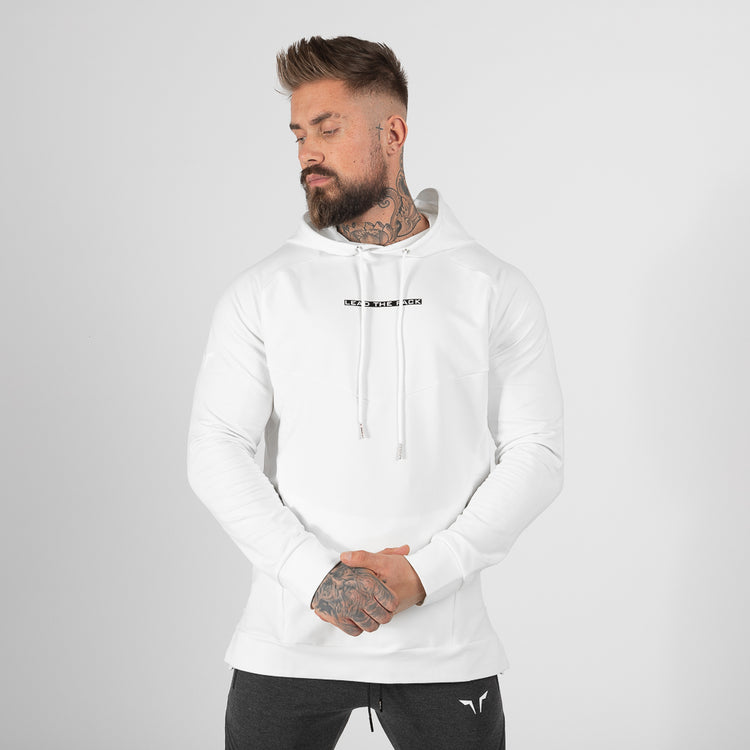 Statement Hoodie - Pearl White